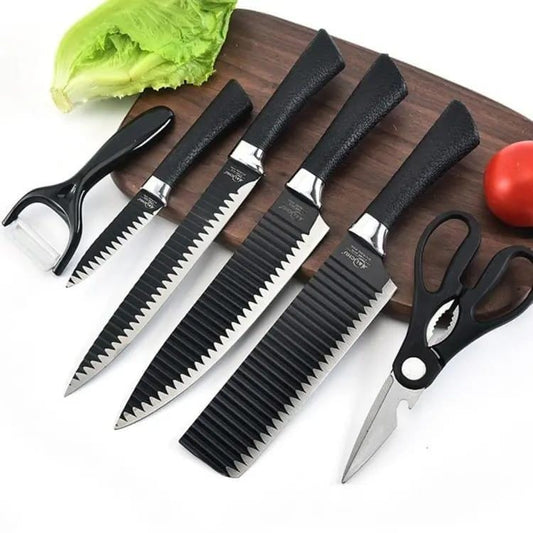 High Quality Imported 6 Pcs Knife Set